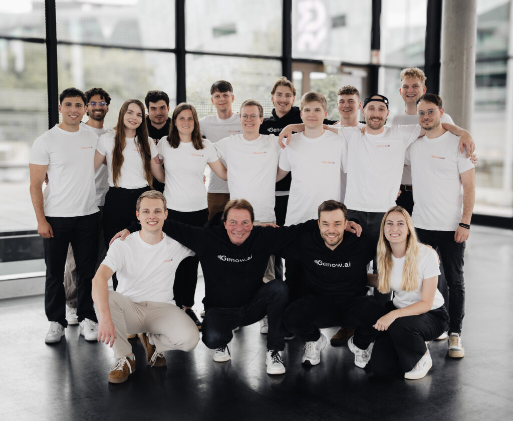 Gruppenaufnahme des Teams von „Genow“.